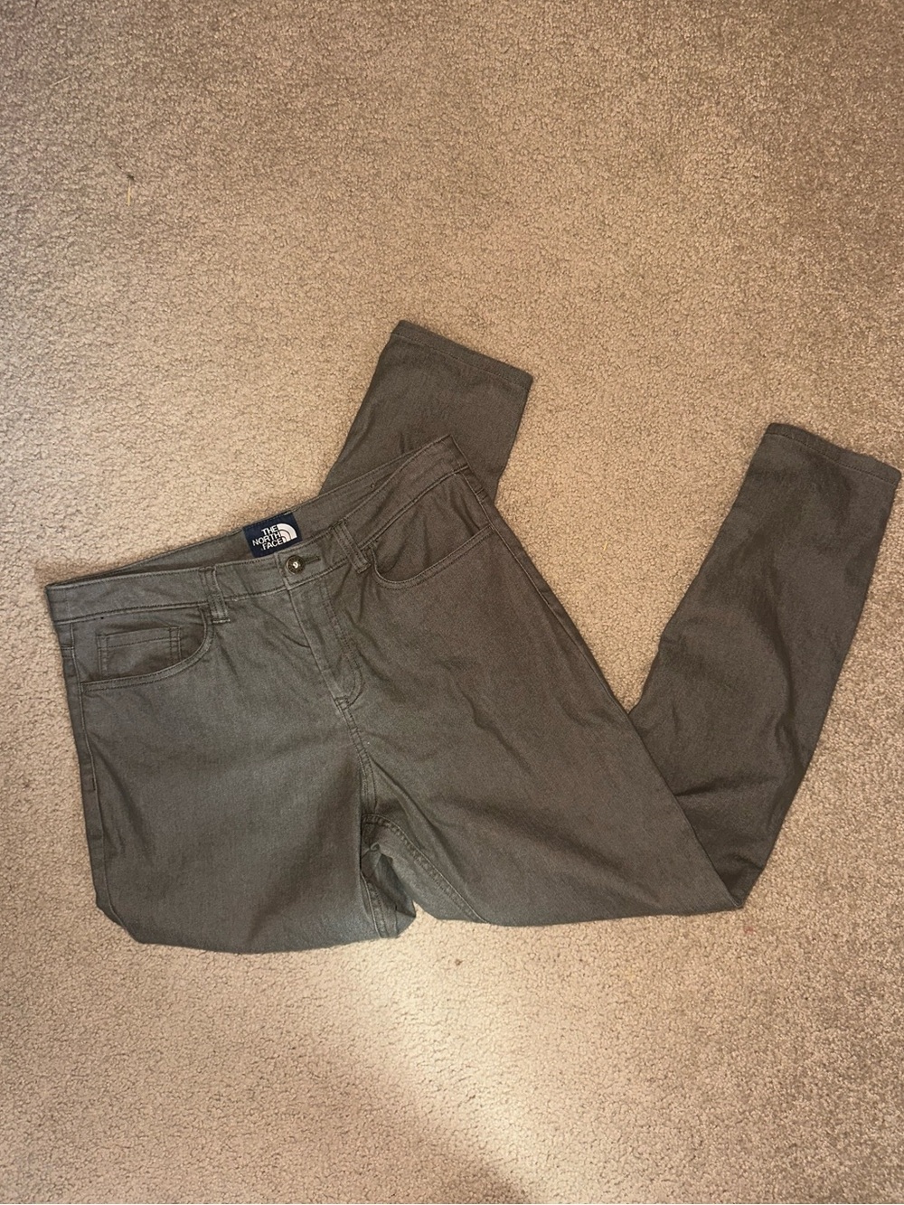 The North Face Women's Olive Gray Casual Pants